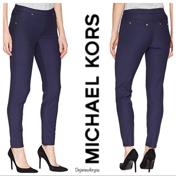 Michael Kors Pants - Michael Kors Navy Leggings